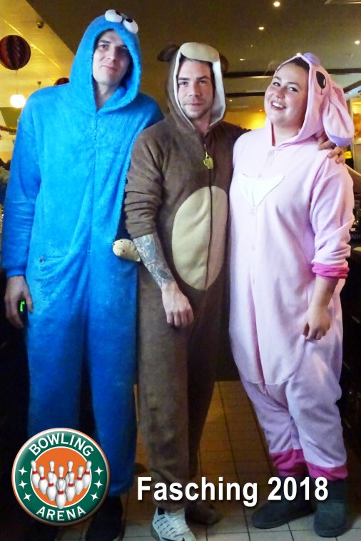 Faschingsparty in der BOWLING-ARENA