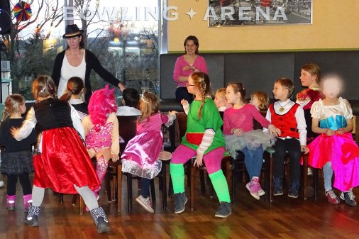 Kinderfasching in der BOWLING-ARENA