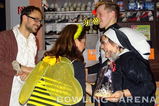 FASCHINGSPARTY in der BOWLING-ARENA