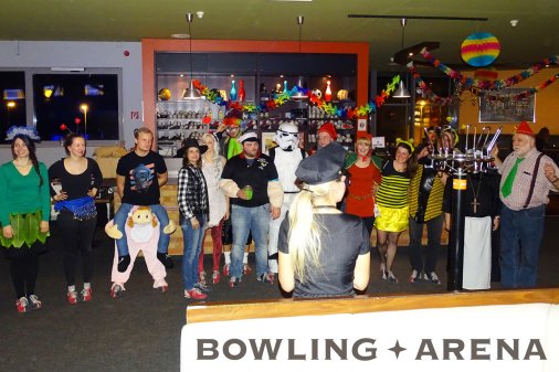 FASCHINGSPARTY in der BOWLING-ARENA
