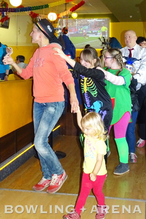 Kinderfasching in der BOWLING-ARENA